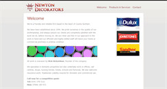 Desktop Screenshot of newton-decorators.com
